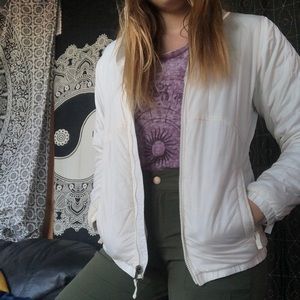 North face white jacket